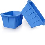 Ice Cube Tray Manufacturer - Custom Easy Release Collapsible Big Reusable Silicone Ice Block Mold Extra Large