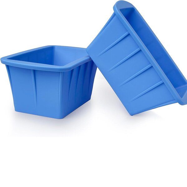 Ice Cube Tray Manufacturer - Custom Easy Release Collapsible Big Reusable Silicone Ice Block Mold Extra Large