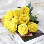Artificial Silk Flower Manufacturer - 2025 High-End Ins Design Pearl Rose Wedding Arrangements Home Decor Simulated Roses Valentine's Day Gift