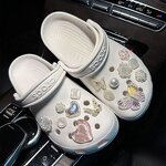 Shoe Accessories Manufacturer - Wholesale Resin Brand Designer Plastic Luxury Pearlescent Custom Shoemaker Ornaments