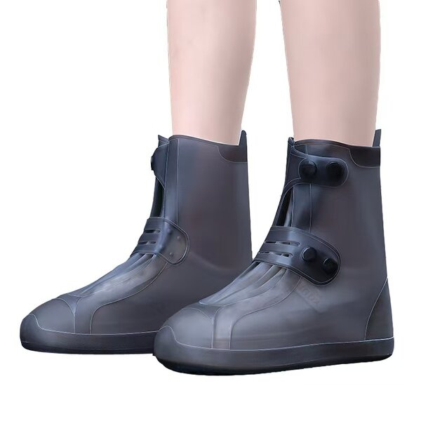 Silicone Shoe Cover Manufacturer - Fashion Non-slip Water Proof Rain Boots Thickened Wear-resistant protection Cover