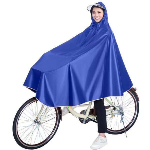 Bicycle Poncho Manufacturer - Cycling Windproof Rain Cape Hood for Men and Women with Mobility Scooter Waterproof Cover for Camping