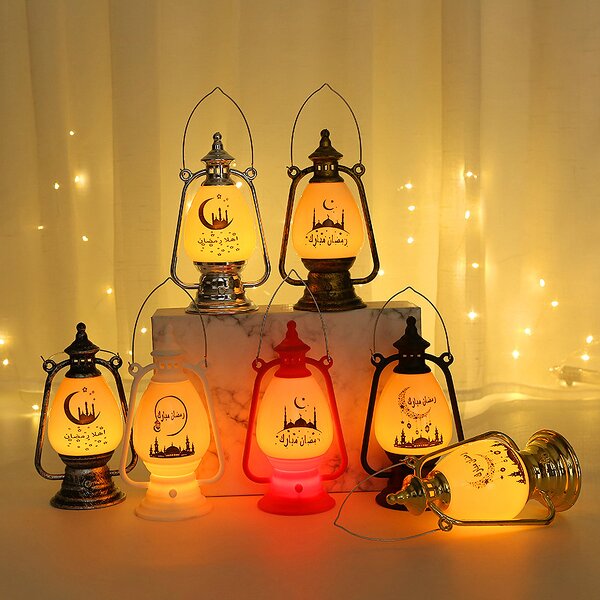 LED Wind Light Lanterns Manufacturer - Eid Mubarak Ramadan Kareem Decoration for Home 2025 Islamic Muslim Party Supplies Gifts