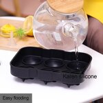 Ice Cube Tray Manufacturer - BPA-Free Food Grade Silicone for Whiskey Ice Ball Mold