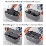 Vegetable Chopper Manufacturer - 22 in 1 Multifunctional Manual Kitchen Accessories Cutter Slicer Onion Dicer