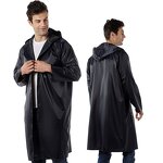 EVA Raincoat Manufacturer - BOFA Reusable Waterproof XL Size Emergency Rain Gear Jacket with Hood for Adults Boys Girls for Hiking