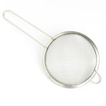 Strainer Manufacturer - Fine Mesh Stainless Steel Premium Quality Colander Sieve and Sifters for Kitchen Tea Juice