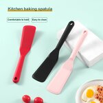 Silicone Turner Manufacturer - Long Handle Heat Resistant Kitchen Utensils Egg Steak Fish Frying Shovel Non-stick Mini Spatula