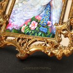 Oil Painting Manufacturer - Modern European Style Figure Portrait French Mural Corridor Bedroom Hanging Canvas for Porch or Palace