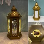 LED Iron Lantern Manufacturer - New Middle East Lent Handicraft Home Decoration Pieces