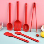 Kitchen Cooking Tools Set Manufacturer - Factory Wholesale 6PCS Non Stick Silicone Utensils