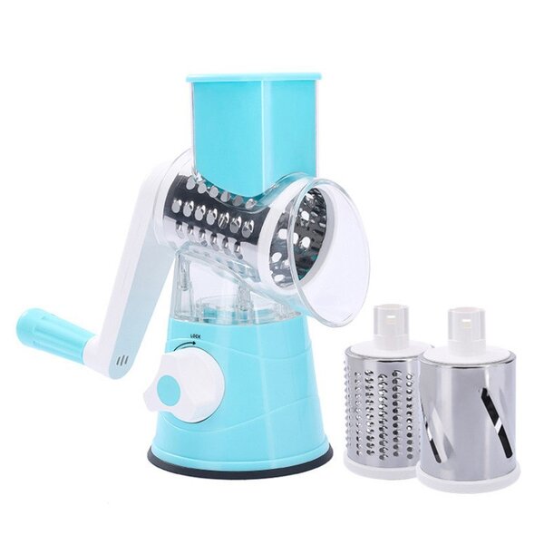 Vegetable Chopper Manufacturer - Stainless Steel Manual Multi Function Rotary Cheese Grater