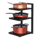 Pot Rack Manufacturer - New Kitchen Multi-pot Narrow Seam Countertop Corner Put Pots and Pans Wall-mounted Storage