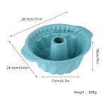 Baking Tools Manufacturer - Hot Sale Diy High Quality Utensils Silicone Cake Moulds Chiffon Mold