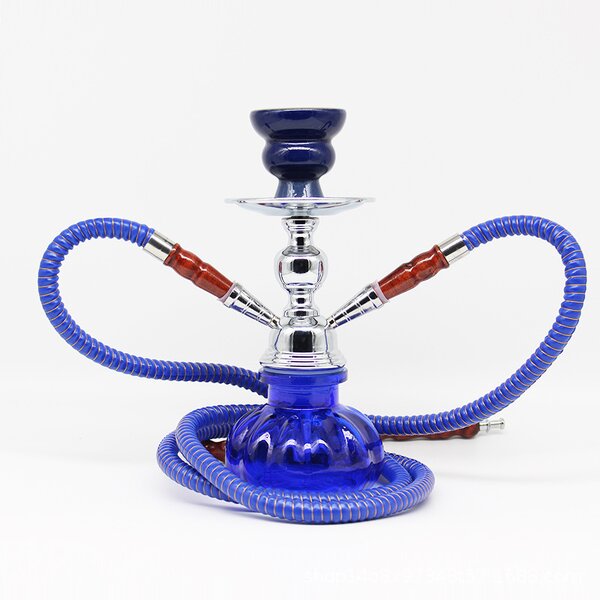 Hookah Set Manufacturer - Cheap Outdoor Small Size Iron Popular in bar with 2 Hose72