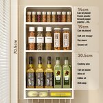 Knife Rack Manufacturer - Hot Sale Kitchen Storage Shelf Organizer Wall Mounted Storage Rack