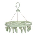 Sock Drying Rack Manufacturer - Disc Multi-functional Multi-Clip Clothes Baby Clothes Windproof Drying