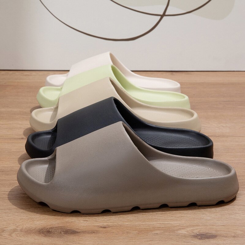 Home Slippers Manufacturer - Women's Casual Indoor Comfortable Warm Faux Fur Plush Lining Breathable and Soft Cotton