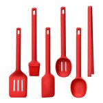 Kitchen Cooking Tools Set Manufacturer - Factory Wholesale 6PCS Non Stick Silicone Utensils