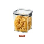Storage Box Manufacturer - Kitchen Household Multifunctional Transparent Plastic Sealed Snack Food Jars