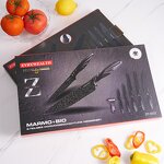 Knife Set Manufacturer - Professional Home Kitchen Chef Anti Mold of Six Pieces