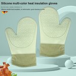 Potholder Manufacturer - New Silicone Oven Baking Microwave Mitts With Quilted Liner Heat Resistant Cooking Barbecue Glove