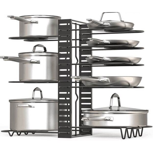 Pot Lid Holder Manufacturer - Multifunctional Kitchen Cabinet Pantry Pan & Rack Organizer