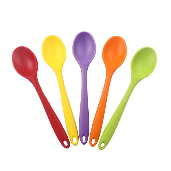 Silicone Spoon Set Manufacturer - Food Grade Heat Resistant Nonstick Soup Kitchen Tools Utensil Cooking Mixing Baking Kitchenware