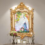 Oil Painting Manufacturer - Modern European Style Figure Portrait French Mural Corridor Bedroom Hanging Canvas for Porch or Palace