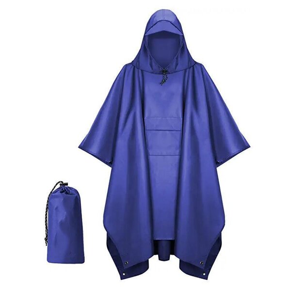 Rain Poncho Manufacturer - Hooded for Adult With Pocket Lightweight Unisex for Hiking Camping