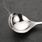 Soup Spoon Manufacturer - Stainless Steel Clip 100% Real Design 304 Serving Porridge
