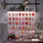Aluminum Film Balloon Manufacturer - New Arrival 10-Inch Spanish Peach Heart Disposable Helium-Filled Decorations for Valentine's Day Mother's