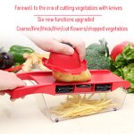 Kitchen Set Manufacturer - Top Seller 2025 Combined Slicer Vegetable Cutter Hand Garlic Press Chopper Accessories