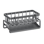 Storage Rack Manufacturer - Multifunctional Household Hollow Design Carbon Steel Black Gray White Bathroom Kitchen
