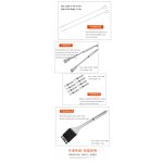 BBQ Tools Manufacturer - Online Hot Sale Stainless Steel 18pcs Perfect Outdoor Barbecue Grill Utensils with Oxford Fabric Case