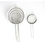 Strainer Manufacturer - Fine Mesh Stainless Steel Premium Quality Colander Sieve and Sifters for Kitchen Tea Juice