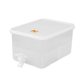 Cold Water Jug Manufacturer - 3.5L Capacity Plastic Kettle With Faucet Ice Juice Black Tea Water Fridge Storage Box Dispensers