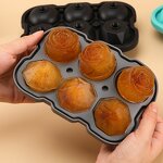 Ice Cube Trays Manufacturer - Silicone 6 Cavity Rose Shapes and Diamond Shaped Price 2 in 1 Molds Portable Ice Ball Maker with Lid