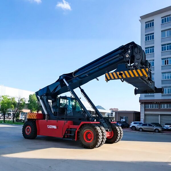 Reach Stacker Manufacturer - LTMG Heavy 45 Ton Diesel Container Handler with Imported Axle Transmission Engine
