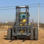 Rough Terrain Forklift Manufacturer - LTMG Heavy Off Road 10 Ton 15 Ton 20 Ton with Enclosed Cabin