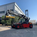 Electric Reach Stacker Manufacturer - Factory Port Machinery Battery 45 Ton for Container Working