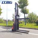 Electric Forklift Stacker Manufacturer - LTMG Small Portable 1000kg 1500kg 1 Ton 1.5 Ton with AC Motor