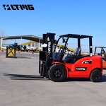 diesel Forklift Manufacturer - LTMG 5 Ton 6 Ton Counter Balance Side Shifter with Japanese Engine