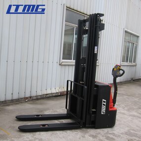 Pallet Stacker Manufacturer - 1.5t Walkie Type AC Driving With Large Storage Lead Acid Battery