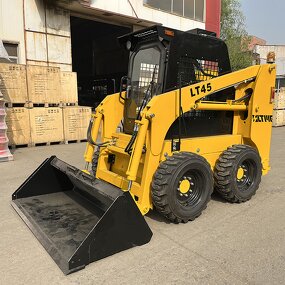 Wheel Skid Steer Loader Manufacturer - Chinese Factory diesel 950kg 850kg 700kg with Hammer Attachments