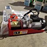 Electric Hoist Manufacturer - Mini Windlass 400KG 110V 220V Winch With EU-plug