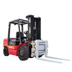 Forklift Attachment Manufacturer - Chinese Paper Roll Clamp Tyre Bale Clamp Drum Block Clamp Rotator Hinged Forks