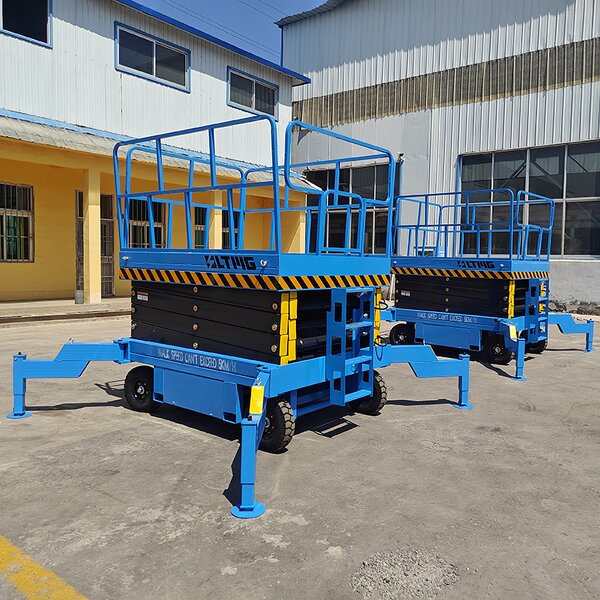 Electric Scissor Lifts Manufacturer - Movable Hydraulic Aerial Work Platform with 4m 6m 8m 10m Lifting Height
