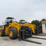Wheel Forklift Loader Manufacturer - Cheap High Performance Four Wheel Drive 32 Ton 40 Ton With Fork
