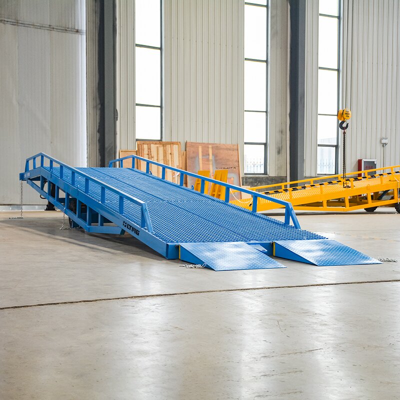 Dock Ramp Manufacturer - 6-15ton Warehouse Electric Loading and Unloading Adjustable Truck Mobile Hydraulic